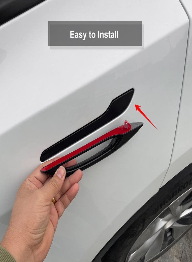 TIKSCIENCE Door Handle Protector for Tesla Model 3 2017-2023 Pull Door Handle Warp for Tesla Model Y 2020-2023 Door Handle Cover - Image 2